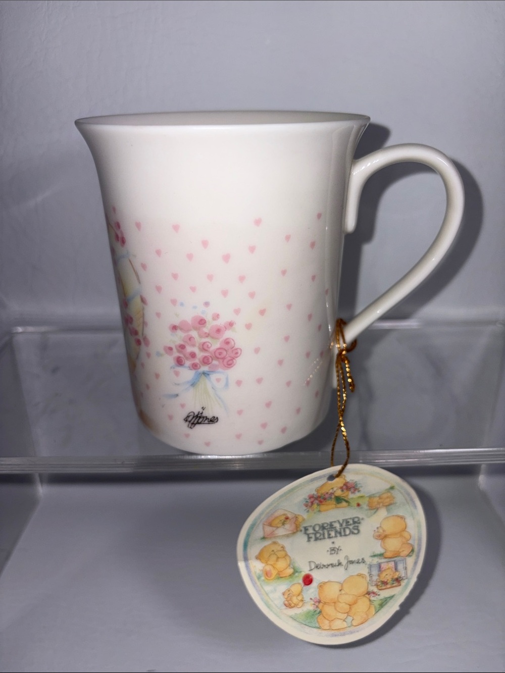 Hallmark Andrew Brownsword NEW Forever Friends Ceramic Mug Art by Deborah Jones